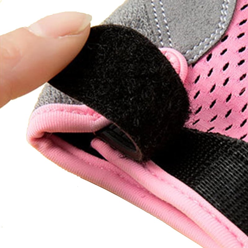 Clobeau Kids Bike Gloves Sport Half Finger Gloves Boys Girls Riding Cycling Gloves Fishing Gloves for Cycling Camping Outdoor Sports Workout Fingerless Gloves Motorcycle Mountain Gym for 5-12Years - Image 5